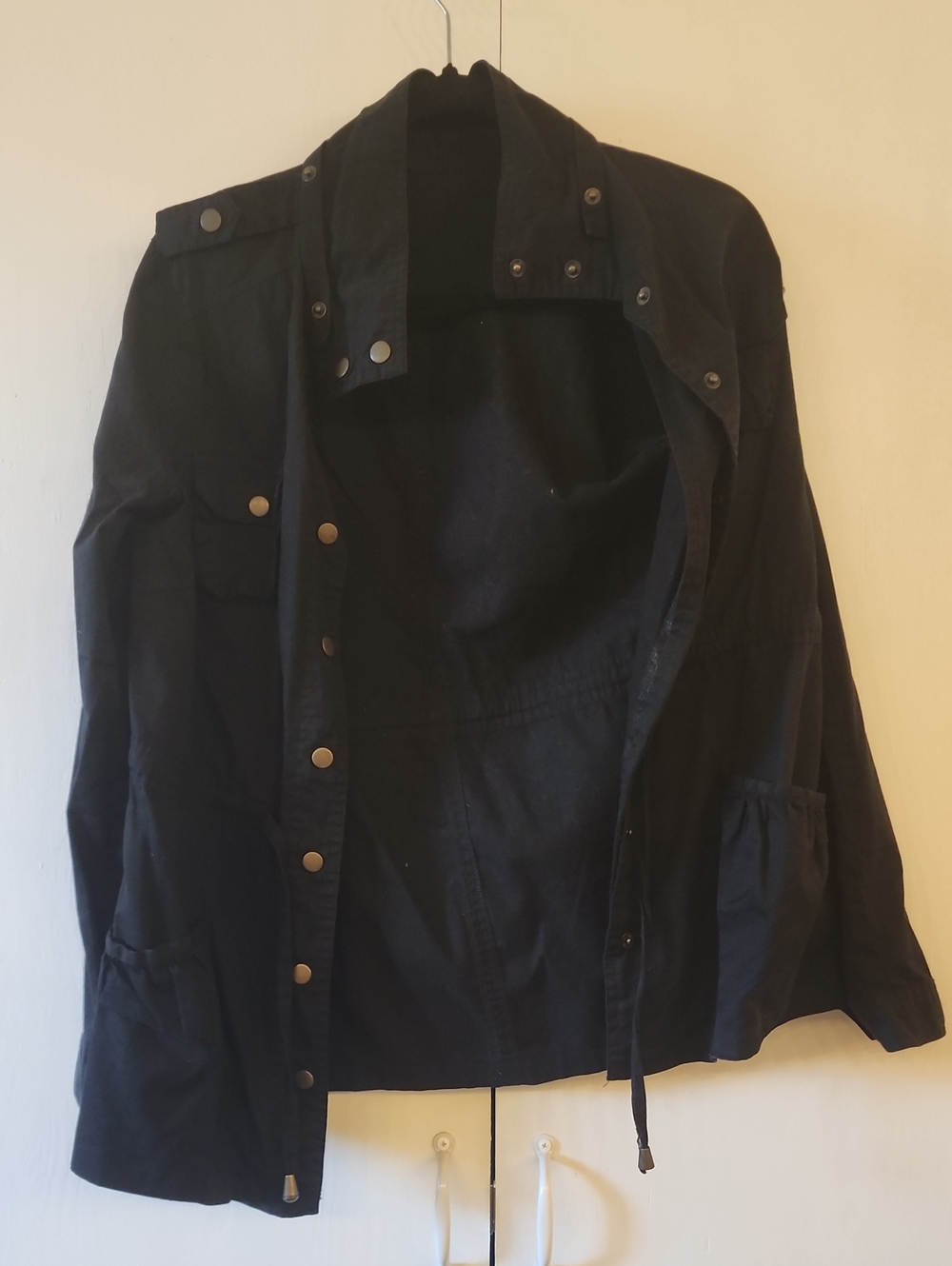 Classic Black Women's Utility Jacket